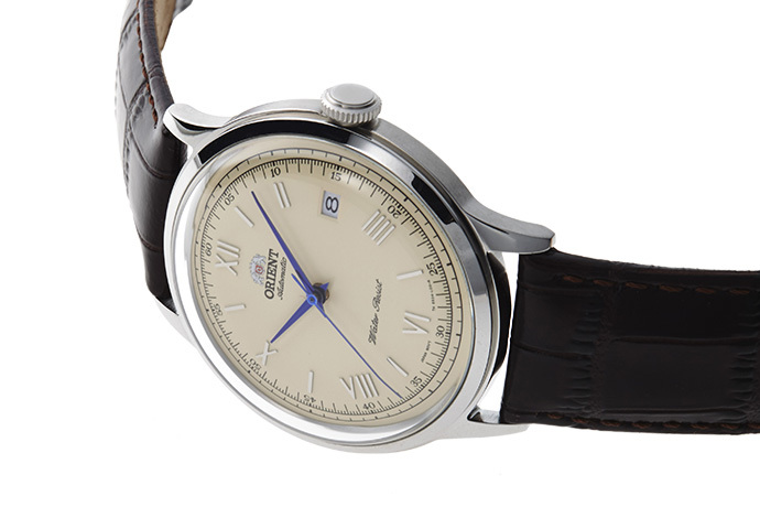 ORIENT: Mechanical Classic Watch, Leather Strap - 40.5mm (AC00009N)
