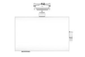 BrightLink Pro 1470Ui WUXGA 3LCD Interactive Laser Display with All in One Whiteboard & Wall Mount