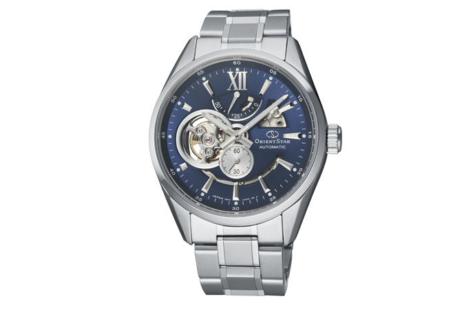 ORIENT STAR: Mechanical Contemporary Watch, Metal Strap - 41.0mm (RE-AV0003L)