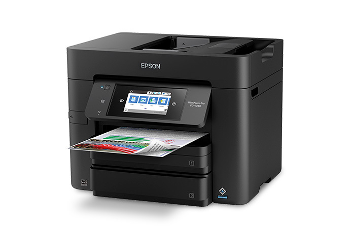 WorkForce Pro EC-4040 Color Multifunction Printer - Certified ReNew