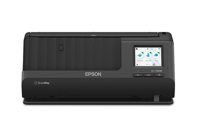 Epson Scanner réseau ES-C380W Compact A4 Business Scanner à Faible  consommation d'énergie, Scanner Recto-Verso avec Traitement multimédia  Polyvalent, Noir : : Informatique