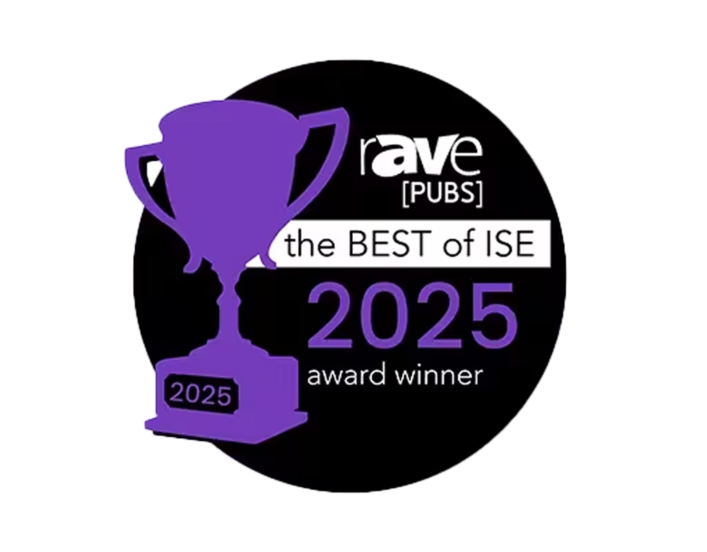Rave PUBS the BEST of ISE 2025 Award Winner
