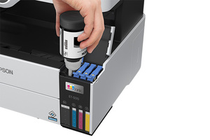 Epson EcoTank Pro ET-5170 Impresora inalámbrica a color todo en uno  Supertank con escáner, copiadora, alimentador automático de documentos para  fax