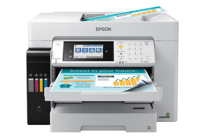 Epson Multifunzione A3 EcoTank Office inkjet Modello ET16650 Stampa a colori