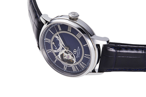 ORIENT STAR: Mechanical Classic Watch, CrocodileLeather Strap - 40mm (RE-HH0002L)