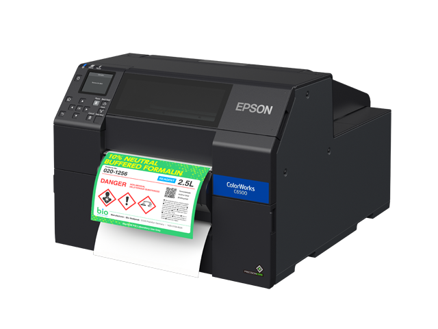 Epson ColorWorks C6550P Peel-and-Present Colour Label Printer