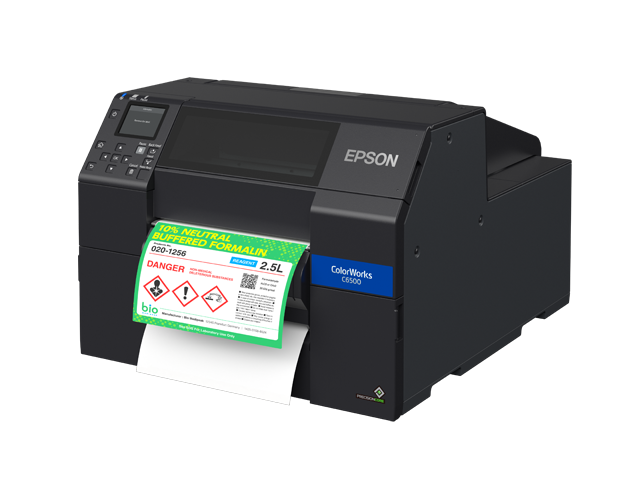 Epson ColorWorks C6550P Peel-and-Present Colour Label Printer 