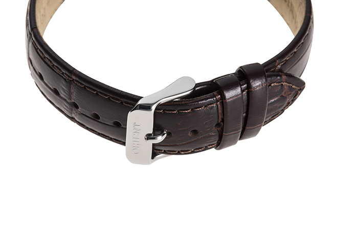 ORIENT: Mechanical Classic Watch, Leather Strap - 40.5mm (RA-AG0002S)