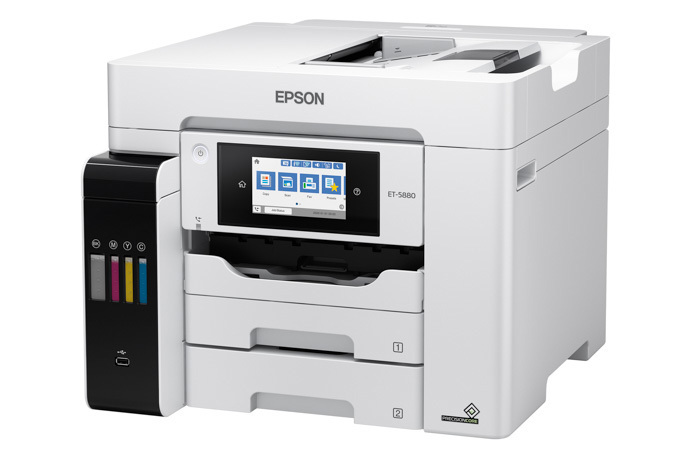 EcoTank Pro ET-5880 All-in-One Cartridge-Free Supertank Printer With ...