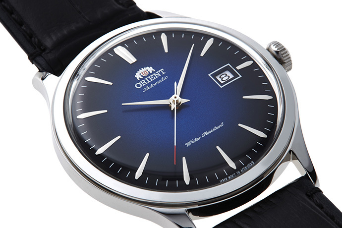 orient automatic blue