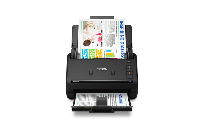 B11B261201-N | WorkForce ES-400 II Duplex Desktop Document Scanner 