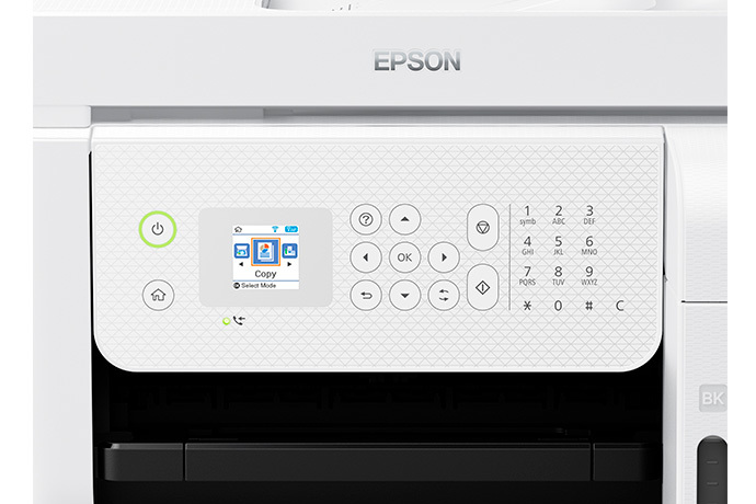 EcoTank ET-4800 Wireless All-in-One Ethernet | Copier, US with Fax, Scanner, ADF Supertank and Printer Cartridge-Free Products Epson 