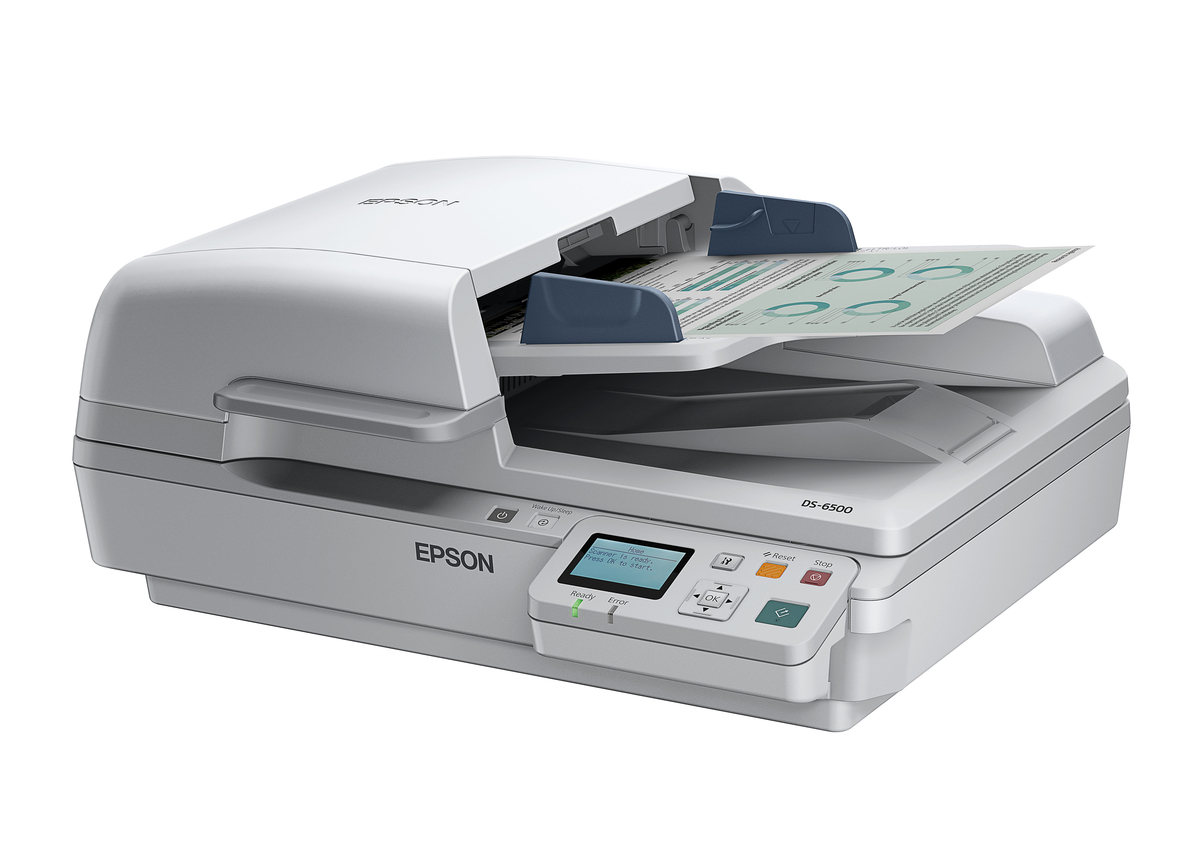 Epson WorkForce DS-6500 Flatbed Document Scanner With Duplex ADF | A4 ...