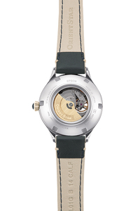 ORIENT STAR: Klassische mechanische Uhr, Lederarmband – 30,5 mm (RE-ND0011N)