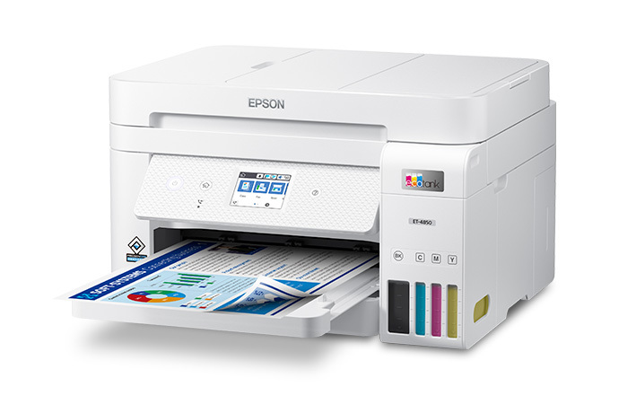 Epson EcoTank ET-2720 Wireless Color All-in-One Supertank Printer with  Scanner and Copier - Black