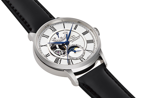 ORIENT STAR: Mecánico Clásico Reloj, Cordobés Correa - 41.0mm (RE-AY0106S)