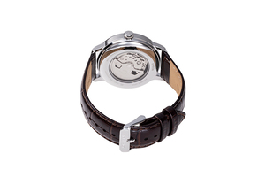 ORIENT: Mechanical Classic Watch, Leather Strap - 41.5mm (RA-AK0804Y)