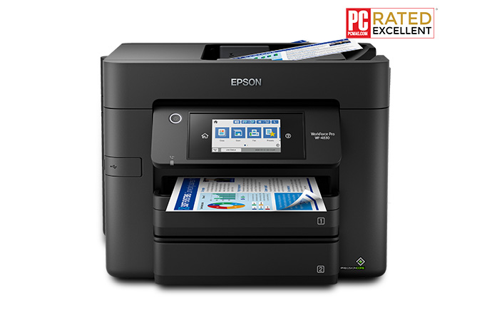 Workforce Pro Wf 40 Wireless All In One Printer Inkjet Printers For Work Epson Us