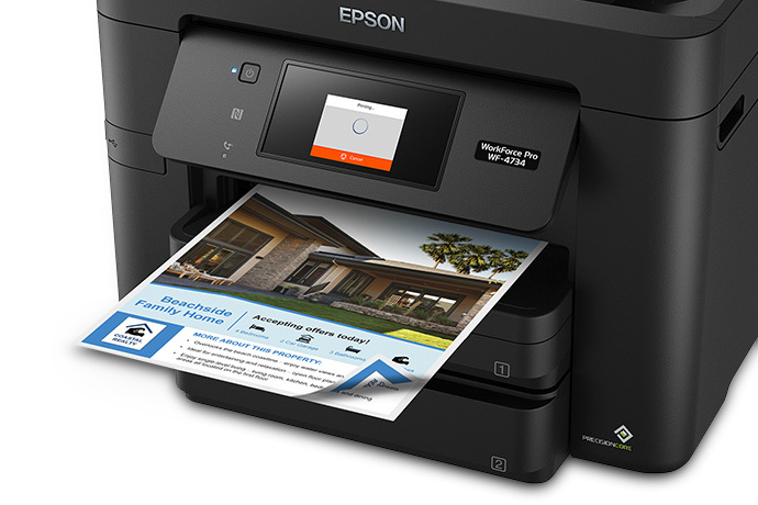 WorkForce Pro WF-4734 All-in-One Printer - Certified ReNew