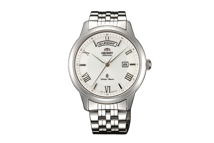 ORIENT: Mechanical Contemporary Watch, Metal Strap - 41.0mm (EV0P002W)