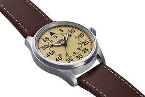 ORIENT: Mechanical Sports Watch, Leather Strap - 42.4mm (RA-AC0H04Y)