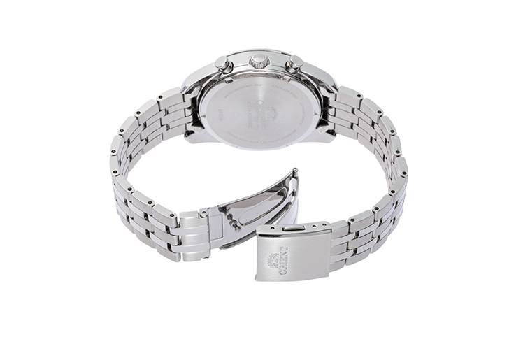 ORIENT: Quartz Contemporary Watch, Metal Strap - 40.0mm (RA-TX0304L)