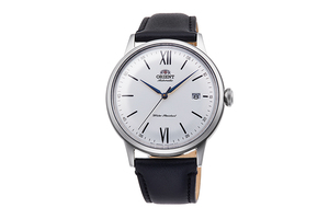 ORIENT: Mechanical Classic Watch, Leather Strap - 40.5mm (RA-AC0021L)
