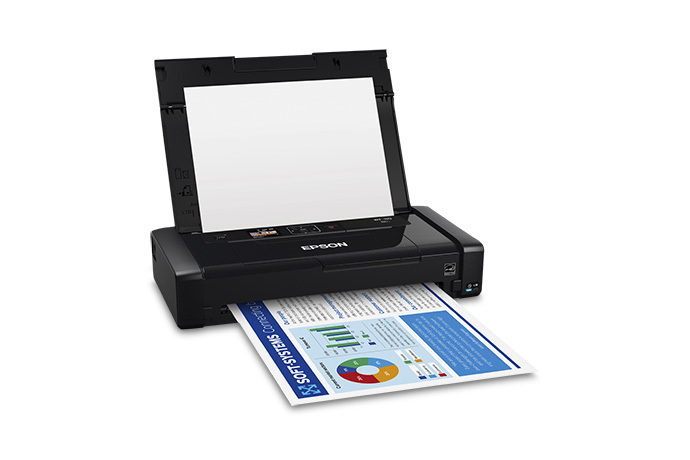 Opwekking kristal Probleem C11CH25201 | WorkForce WF-110 Wireless Mobile Printer | Inkjet | Printers |  For Work | Epson US