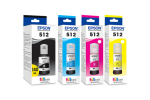 Epson<sup>®</sup> T512™ Ink Bottles