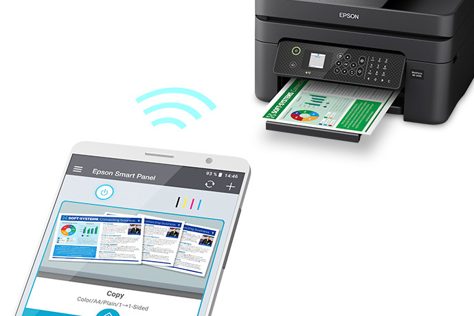 Epson WorkForce WF-2950DWF Imprimante Multifonctions 4-in-1 WLAN