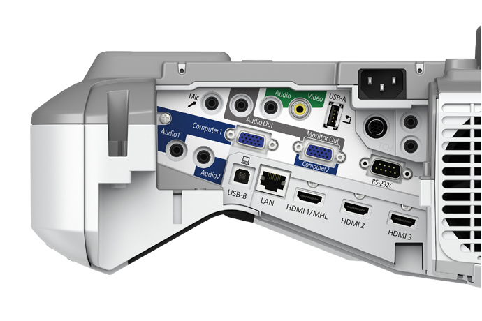 Caja conexiones para pizarra sin cables