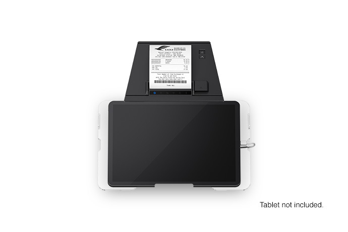 Impresora Térmica de Recibos TM-m30II-SL POS con Soporte para Tableta Incorporado