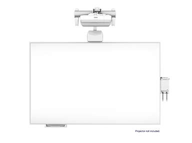 whiteboard and wall mount system