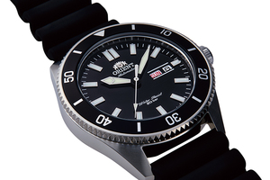 ORIENT: Mechanical Sports Watch, Silicon Strap - 44.0mm (RA-AA0010B)