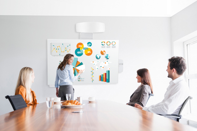 Epson 87" All-in-one White Board AN2WA87