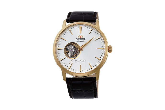 ORIENT: Mechanical Contemporary Watch, Leather Strap - 41.0mm (AG02003W)