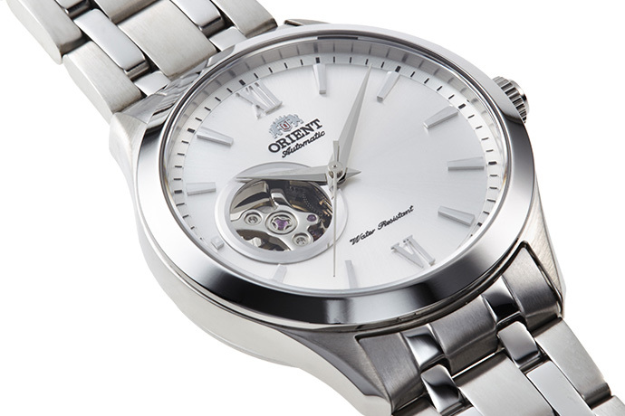 Orient: Mecanice Contemporan Ceas, Metal Şnur - 38.5mm (AG03001W)