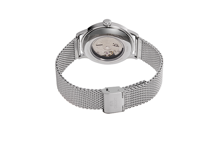 ORIENT: Klassische mechanische Uhr, Metallarmband – 40,5 mm (RA-AC0018E)