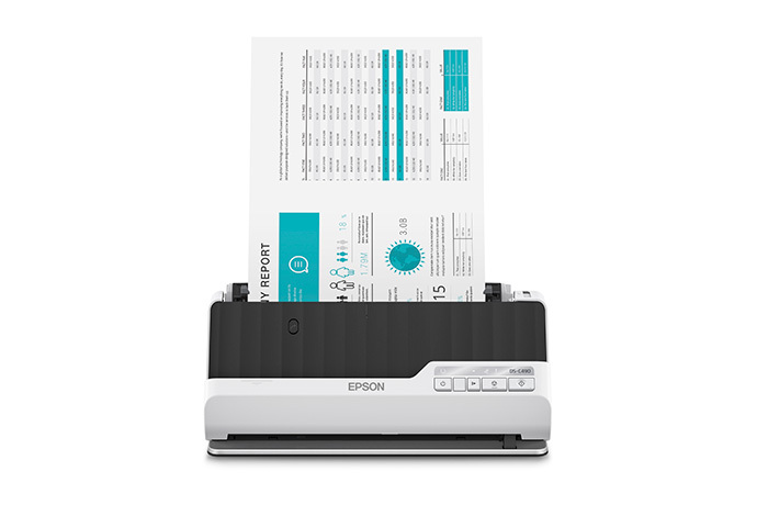 Scanner de Documentos Compacto Epson DS-C490 - com Alimentador Automático de Documentos