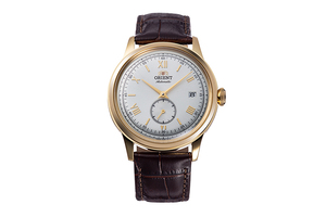 ORIENT: Mechanical Classic Watch, Leather Strap - 38.4mm (RA-AP0106S)