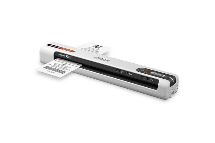 RapidReceipt<sup>&reg;</sup> RR-70W Wireless Mobile Receipt and Document Scanner