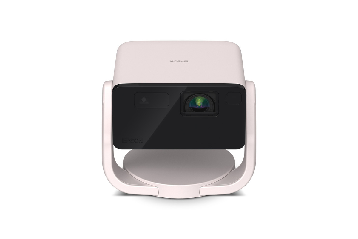 Epson EpiqVision Mini EF22 Portable Smart Laser Projector – Quartz Rose