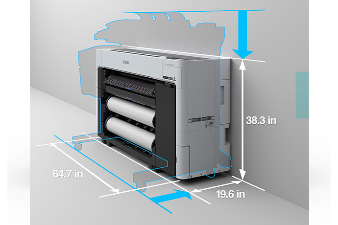 Impresora Multifuncional de Gran Formato SureColor T5770DM,  Técnica/CAD de 36 pulgadas