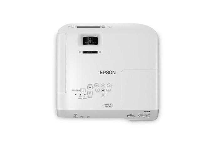 Epson Projetor PowerLite 980W WXGA 3LCD - V11H866020
