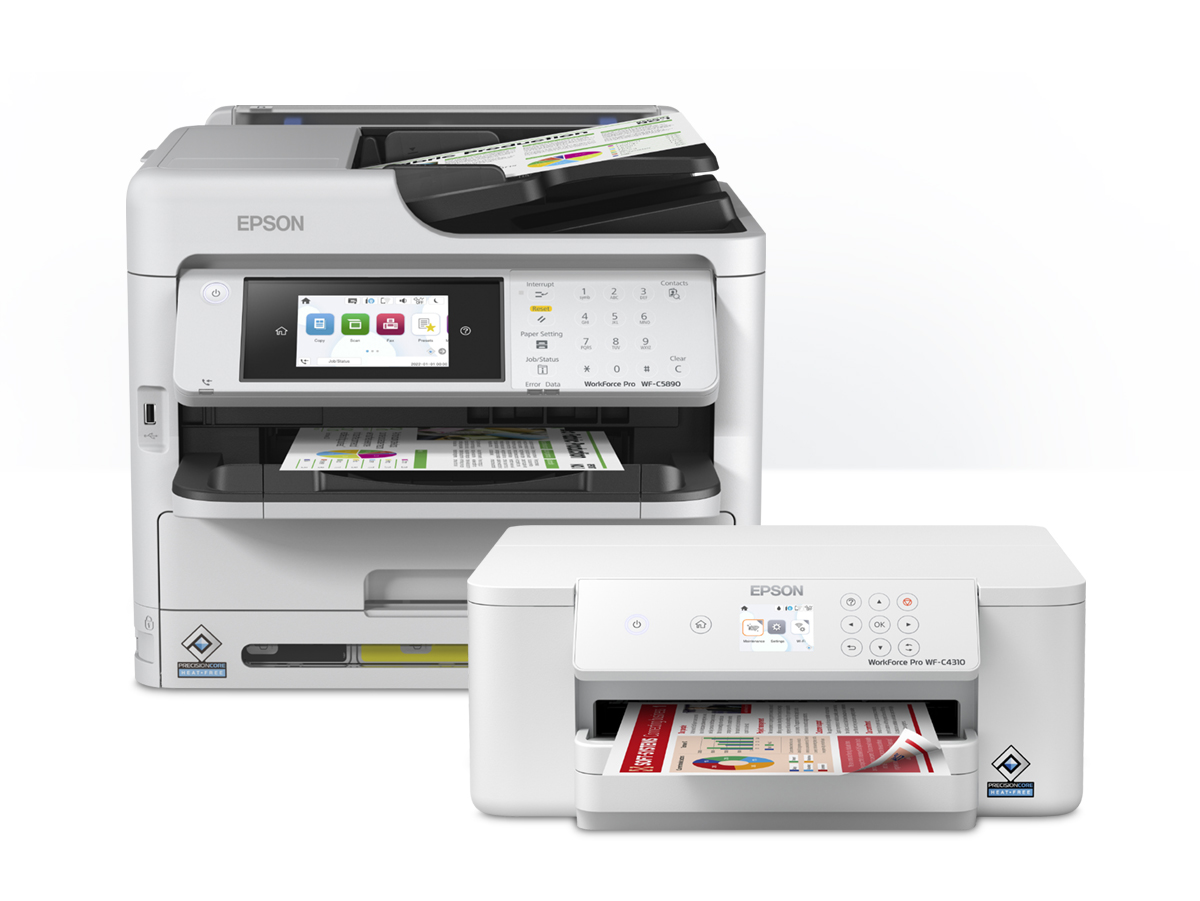 Epson WorkForce WF-C4310 and WF-C5890