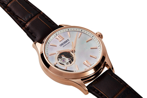 ORIENT: Mechanical Contemporary Watch, Leather Strap - 35.6mm (RA-AG0022A)