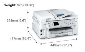 Epson WorkForce WF-3521 Wi-Fi Duplex All-in-One Inkjet Printer