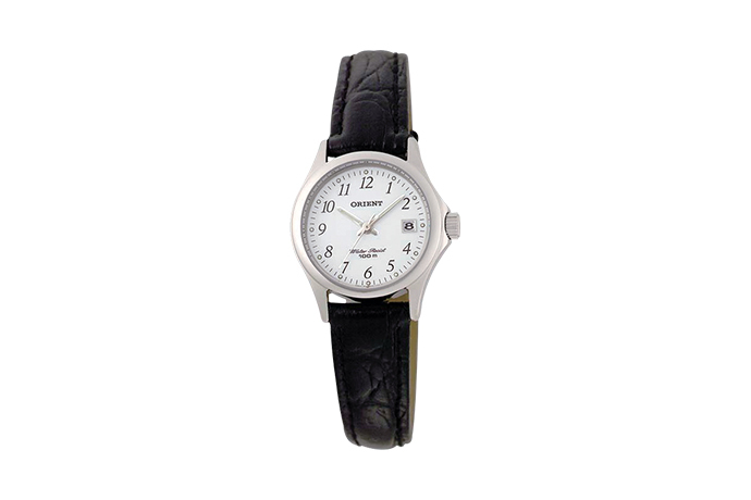 ORIENT: Quartz Contemporary Watch, Leather Strap - 25.0mm (SZ2F005W)