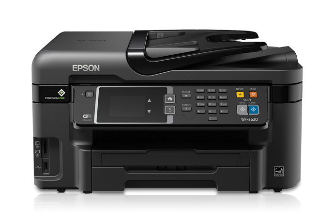  Epson  WorkForce WF  3620  All in One Printer Inkjet 