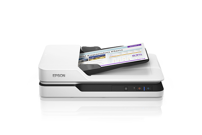 B11B239507, Epson WorkForce DS-1630 A4 Flatbed Color Document Scanner, Flatbed Document Scanners, Scanners, For Work